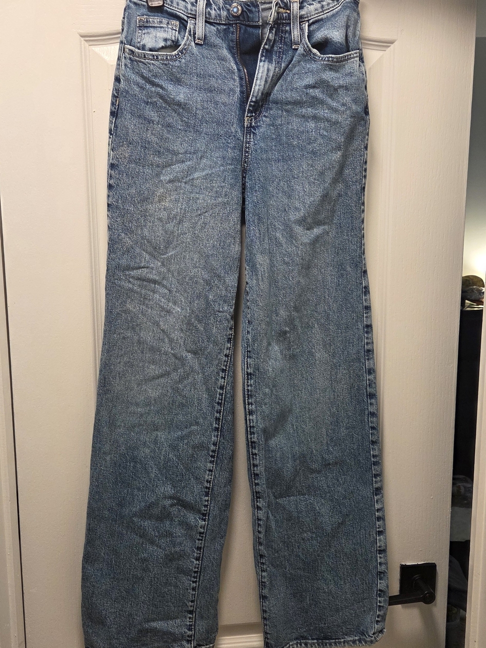 Universal Thread Light Blue Wide-Leg Jeans Size 0